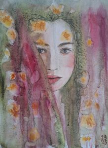 živa štrukelj akvarel