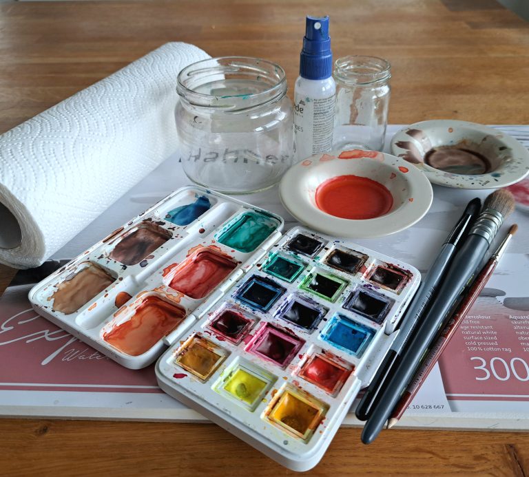 pripomočki za akvarel