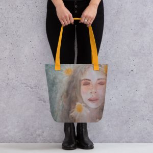 Tote bag, marjetice