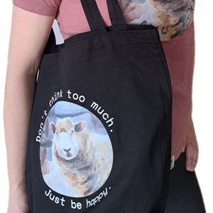 eco tote bag, ovčka